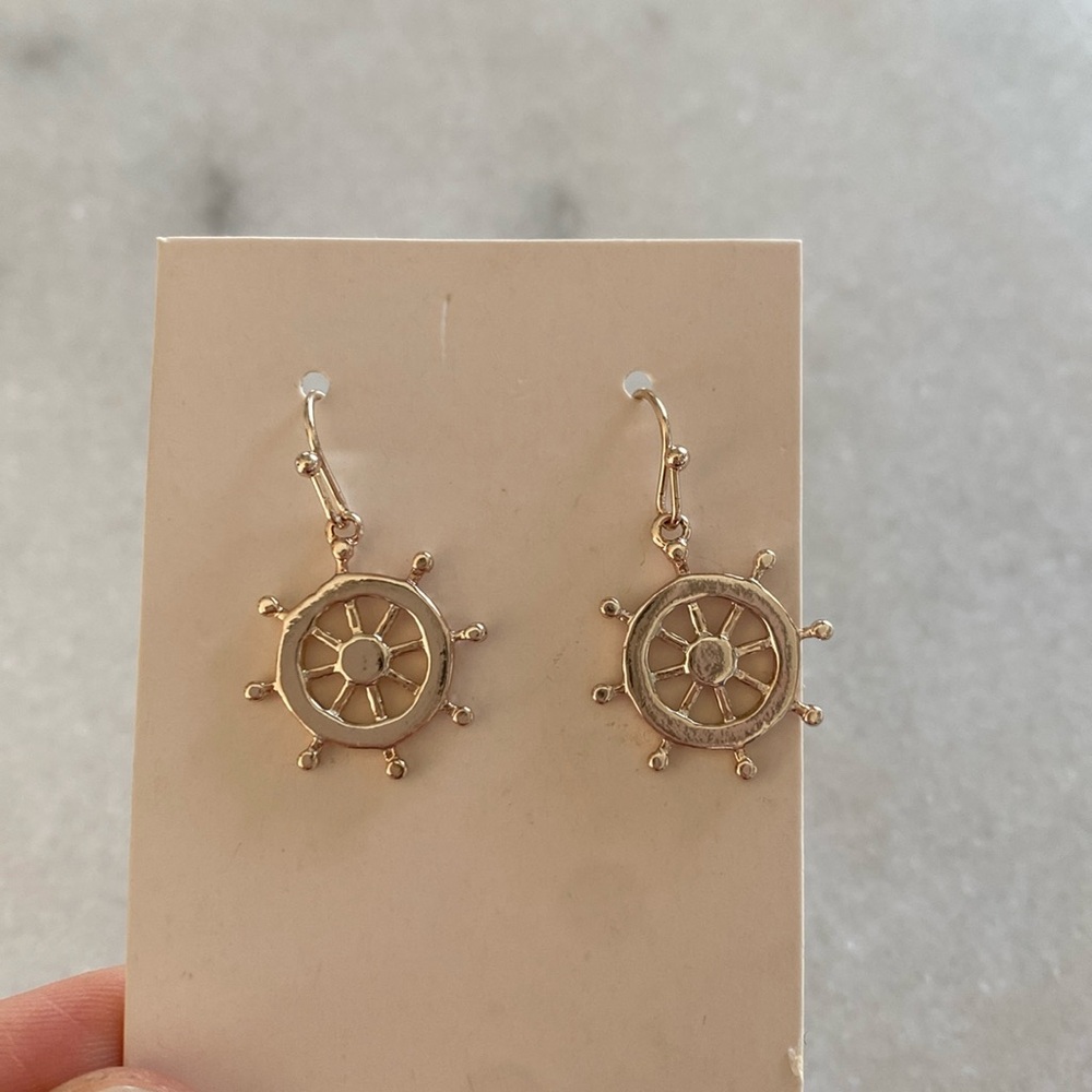 Sterling Silver Nautical Earrings